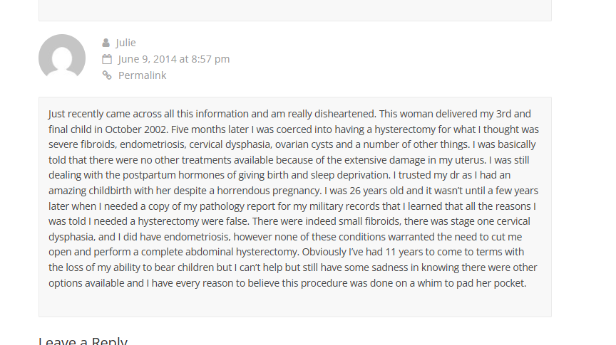 Dr. Kimberly Cull Review 1