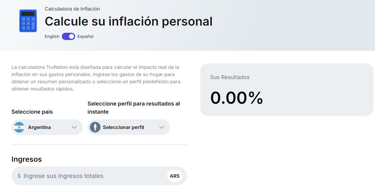 Truflation Launches Independent Inflation Tracker and Calculator for Argentina