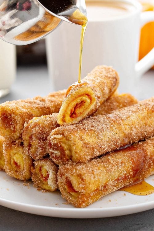 Pumpkin French Toast Rollups 1 sm