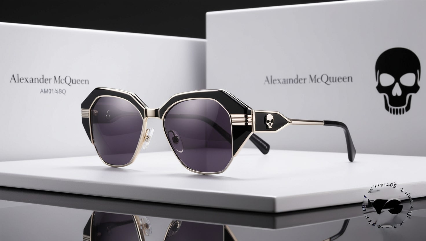 Alexander McQueen Women's Sunglasses AM0148Q 62mm