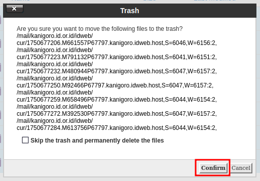 Cara Cepat Hapus Email Trash, Sent, dan Inbox di cPanel!