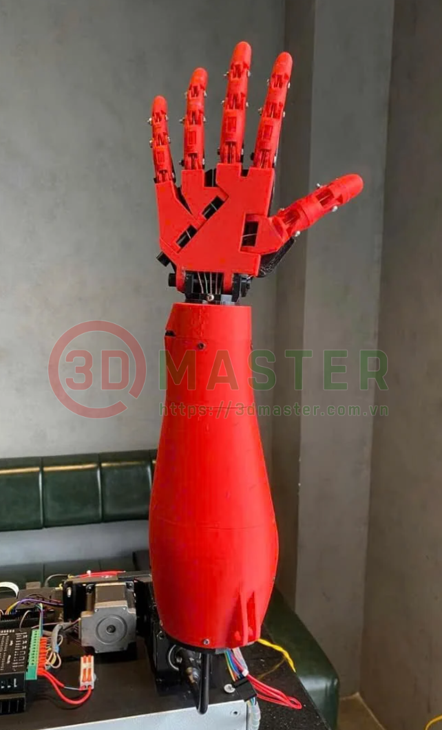 Cánh tay robot in 3D bằng công nghệ in FDM