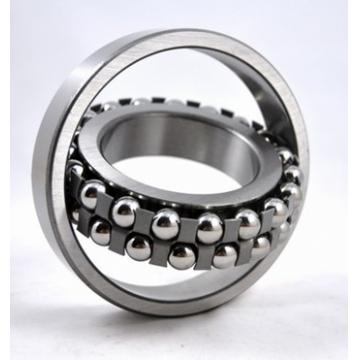 Vòng bi cầu tự lựa (Self-Aligning Ball Bearing) loại hai dãy, minh họa khả năng tự lựa góc bù trừ lệch tâm.