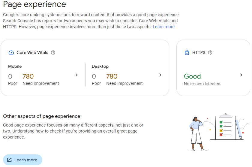 On-Page SEO Audit Page Experience