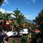 garden view balcony..!