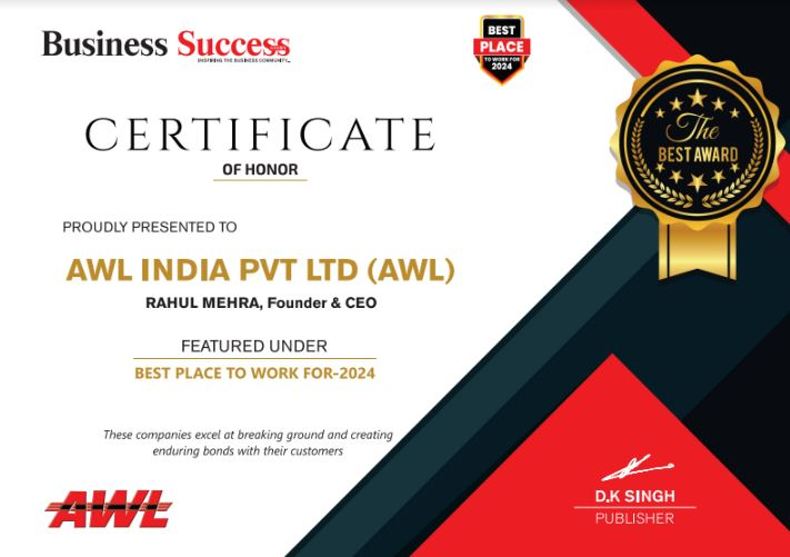 AWL India A Leader in Creating the Best Workplace Experience