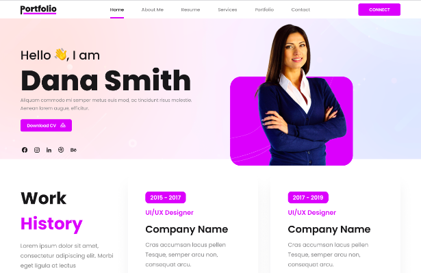 tema fse freelancer portfolio wordpress