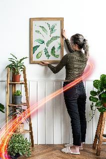 A person a picture on a wall

AI-generated content may be incorrect.