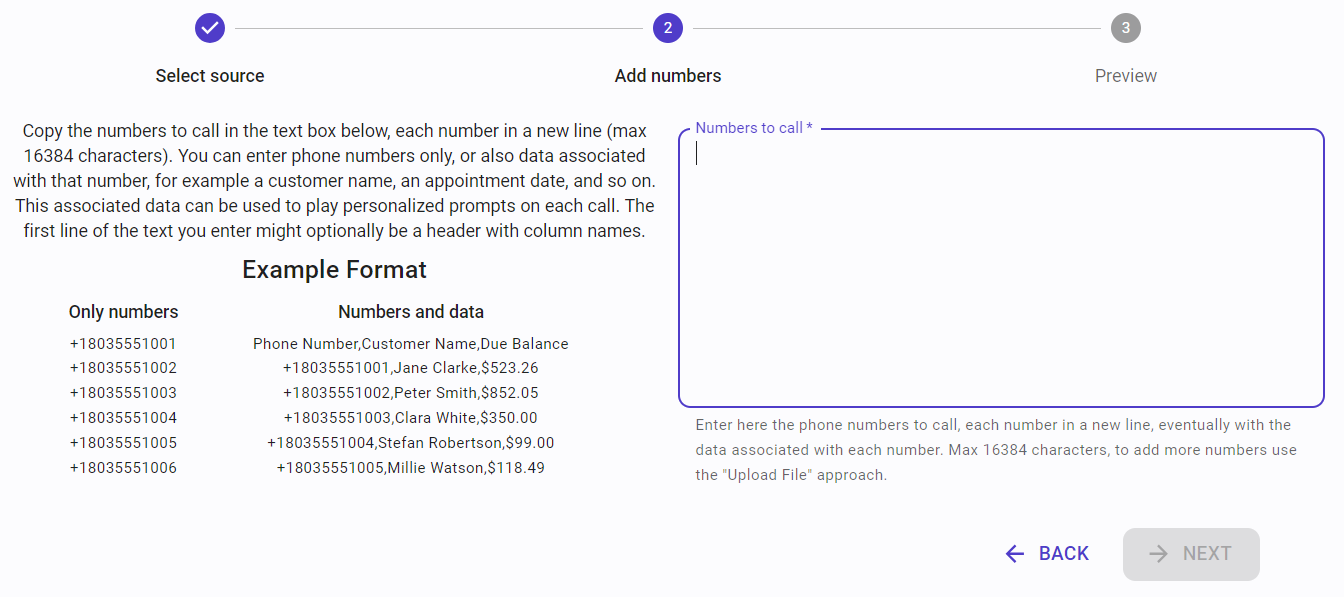 Add numbers manually