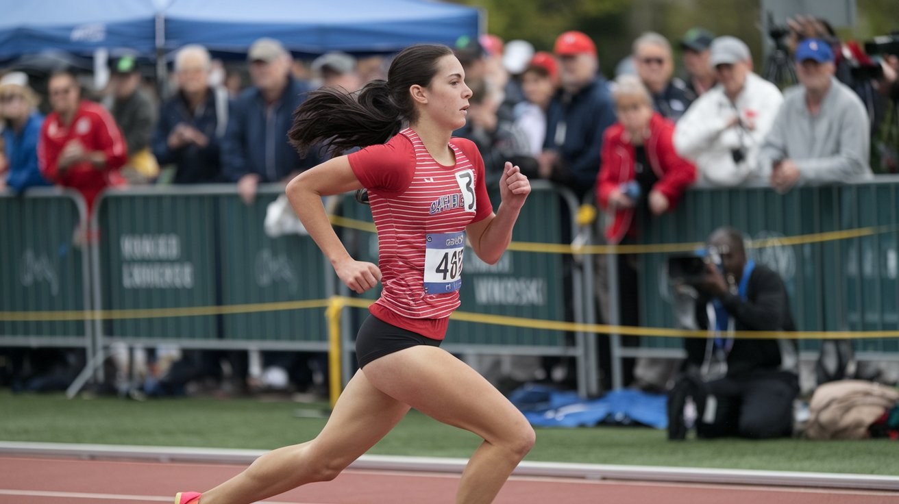 Elizabeth Lacherite Running Winooski VT