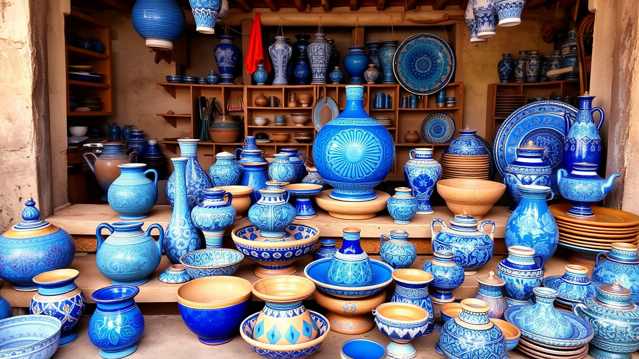  Multani Blue Pottery