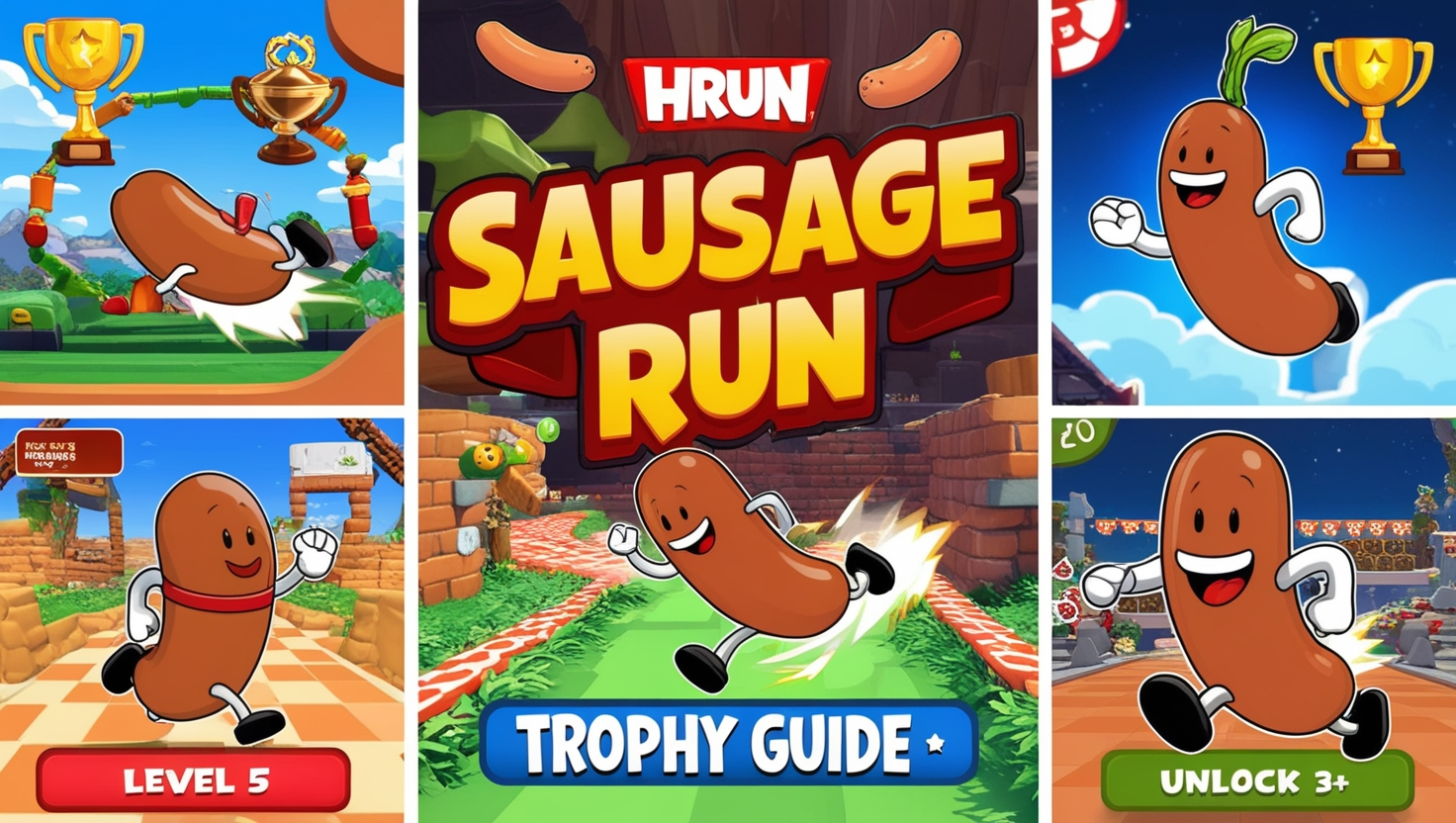 hrun sausage run trophy guide