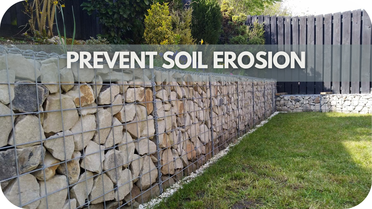 Prevent Soil Erosion Around the Base