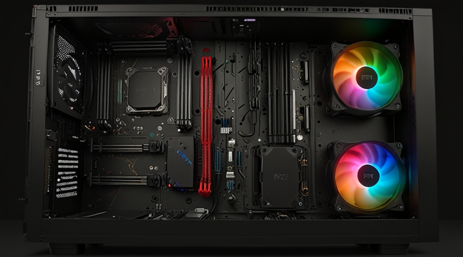 does nzxt f280 rgb core fit in h6 flow