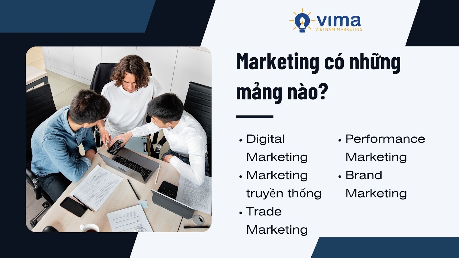 Marketing gồm những lĩnh vực nào? 5 trụ cột chính tạo nên chiến lược thương hiệu hiệu quả