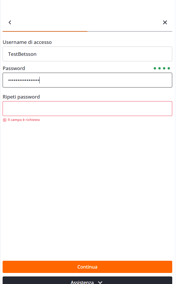 Come creare un account su Betsson
