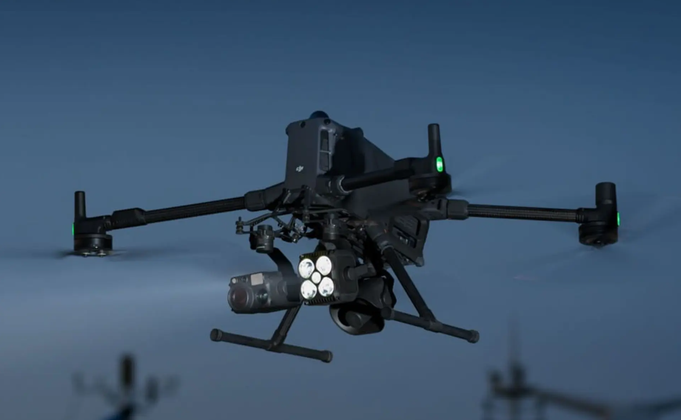 DJI Matrice 400 positioned against an industrial backdrop, symbolizing the next-generation standard in professional drone operations across safety, inspection, and mapping sectors.