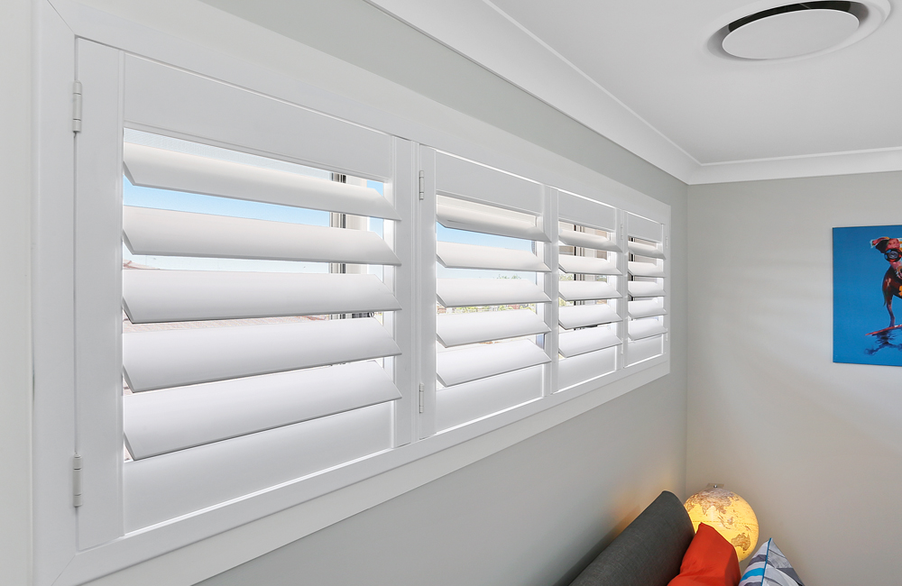 Shutters in the lounge area lettings in lots of natural light and ventilation