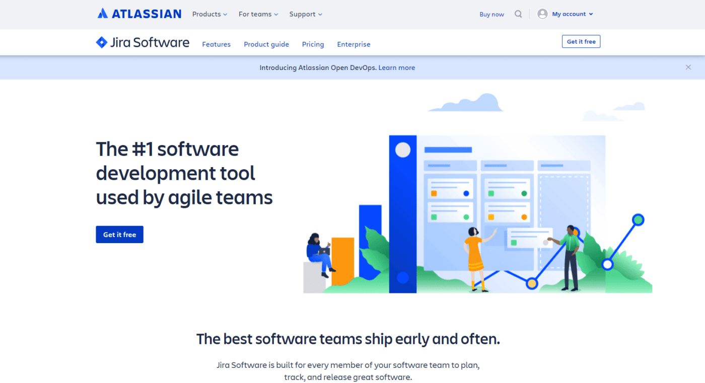 jira  homepage