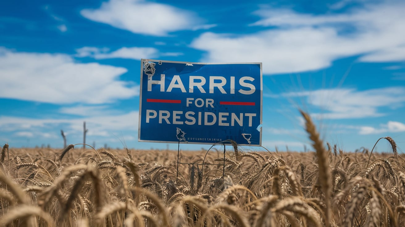 Harris for President Sign