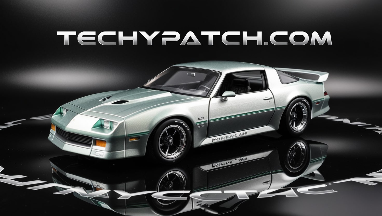 Greenlight 1989 Silver Pontiac Transam 1/18th Scale Diecast