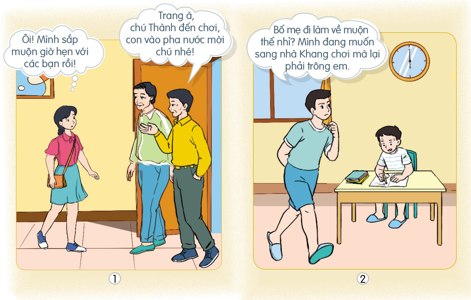 CHỦ ĐỀ 6: YÊU THƯƠNG TÔN TRỌNG CÁC THÀNH VIÊN TRONG GIA ĐÌNH