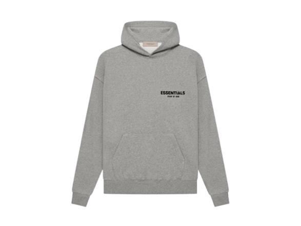 A grey hoodie with black text

Description automatically generated