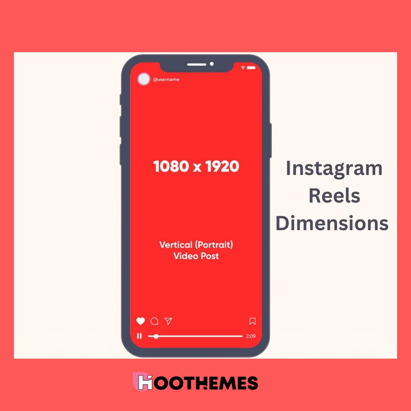 Best Instagram Reels Dimensions is 1080 x 1920