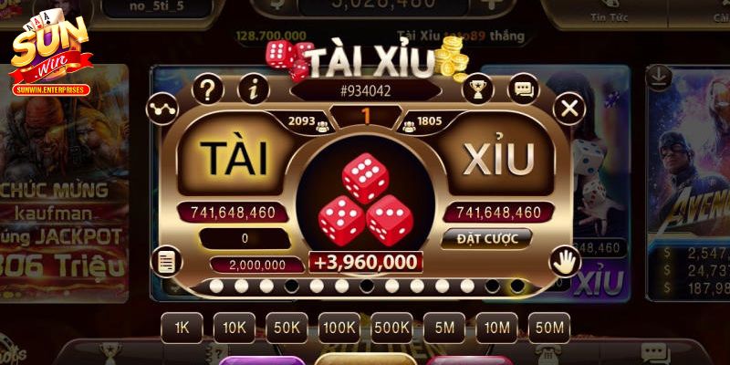 Tài Xỉu Sunwin - Nơi Trải Nghiệm Game Cá Cược Đỉnh Cao