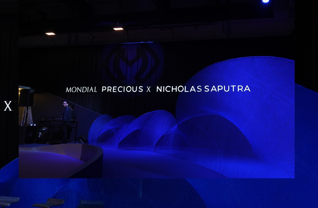 Tampilan Dari Exhibition MONDIAL Precious Fire x Nicholas Saputra