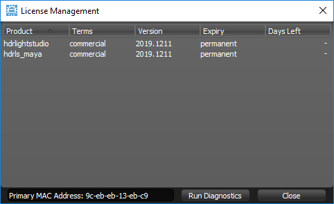 maintenance_license management