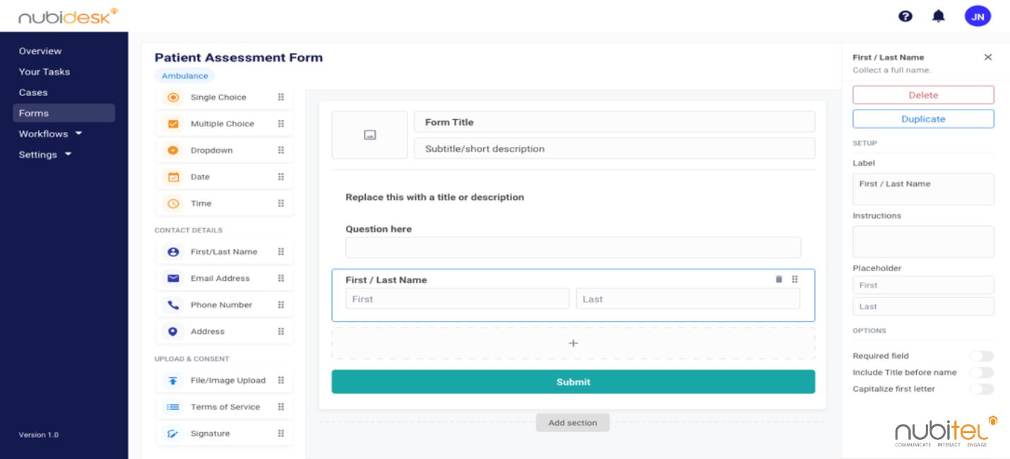 form builder tool for efficient data collection and accuracy