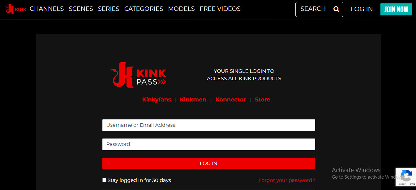 Kink Network For fetish content