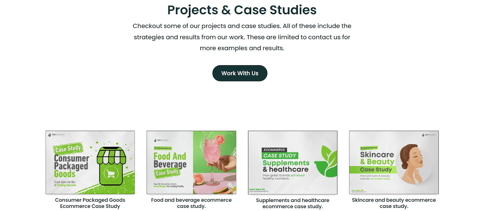 ecommerce agency case studies