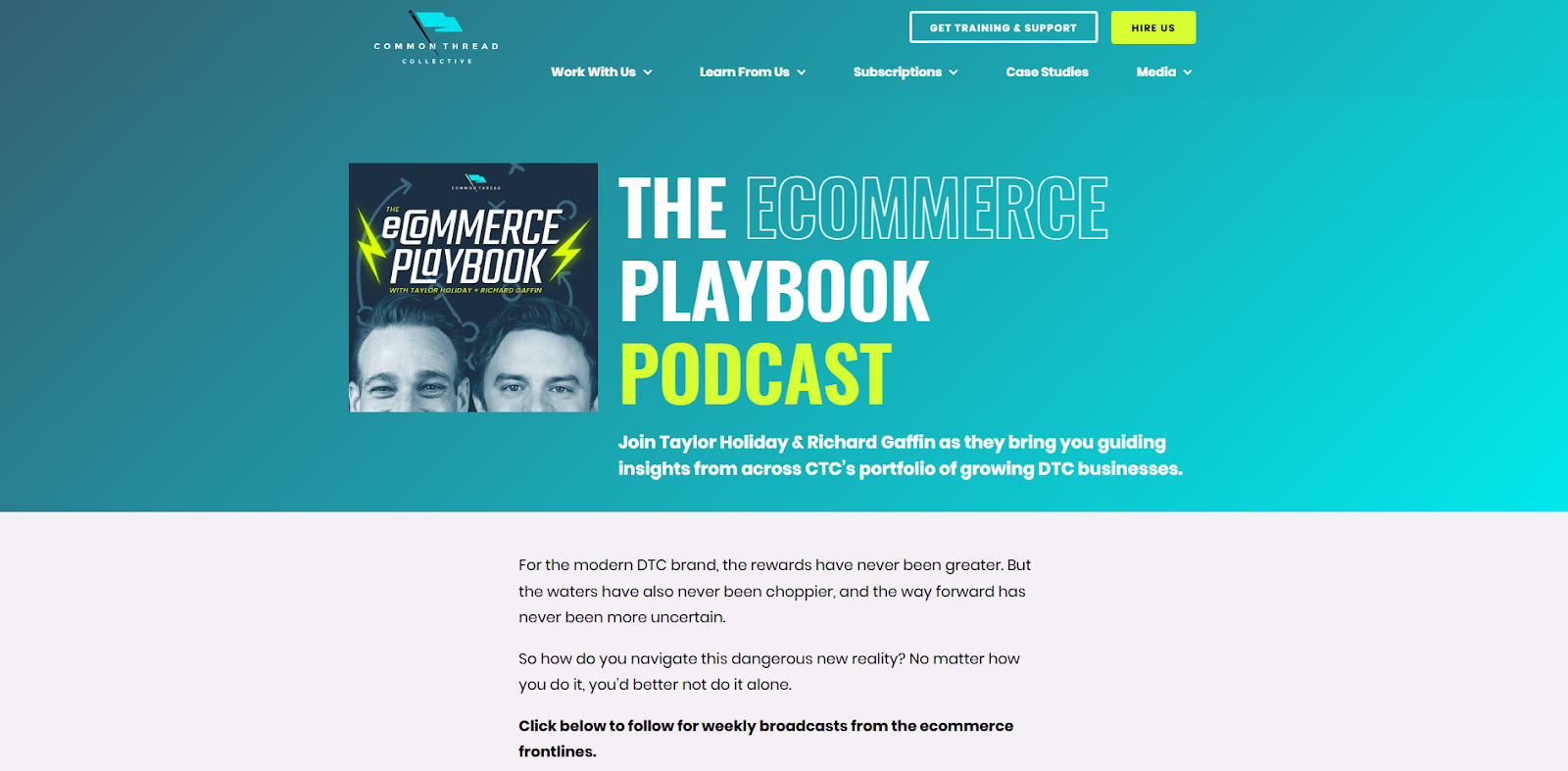ecommerce podcasts