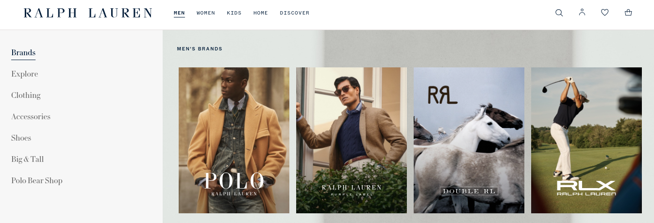 Ralph Lauren website