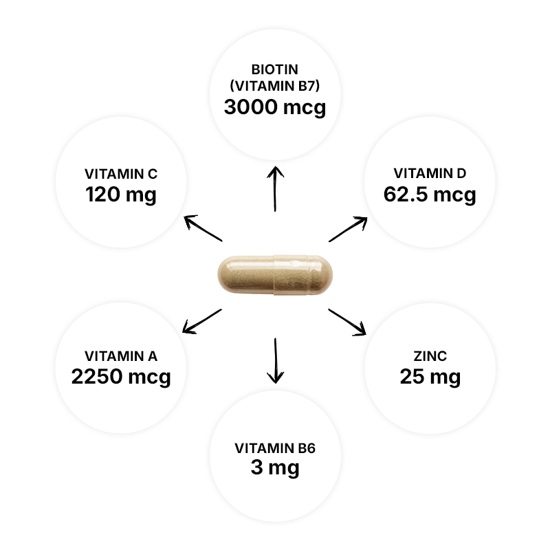 RENEW+ hair growth supplement ingredients