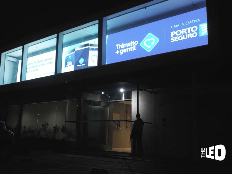 painel de led retangular outdoor