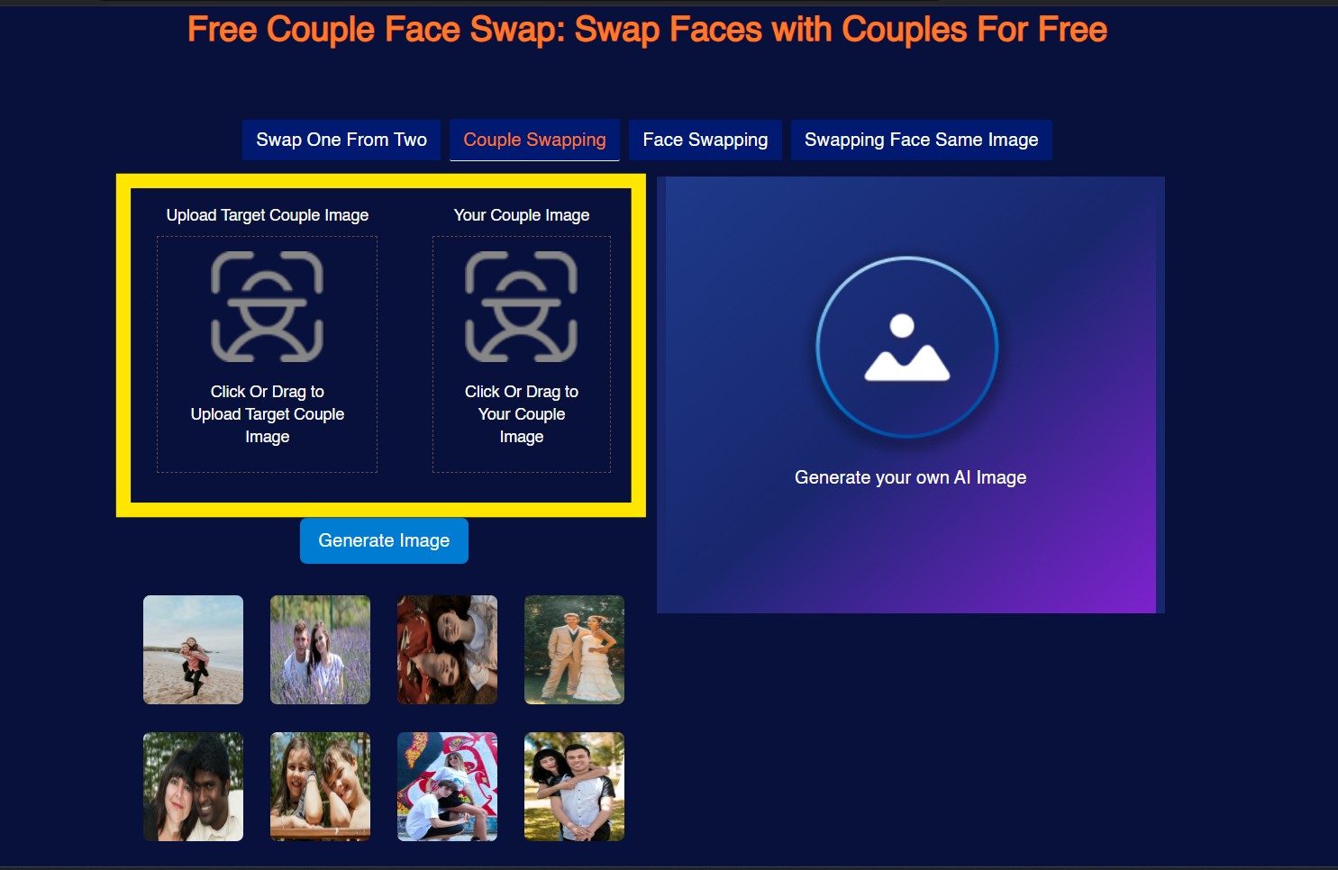 how to perform couple face swap using ai 7