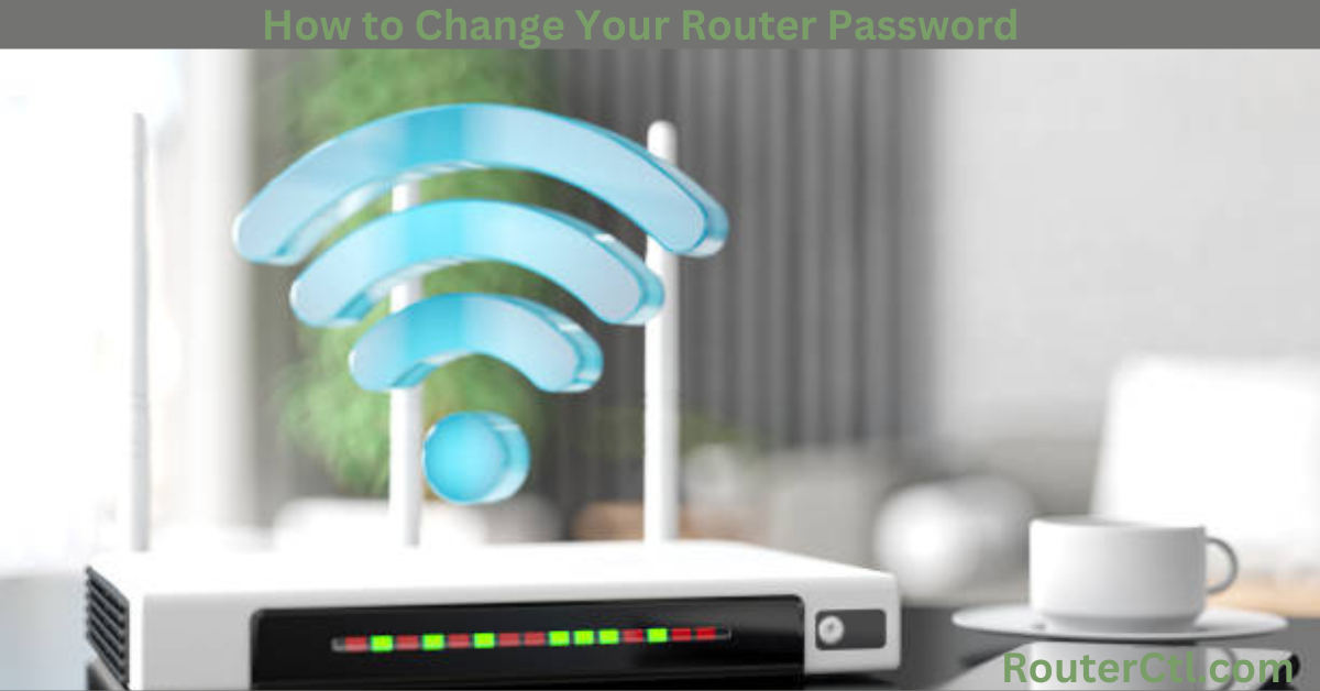 How to change router password