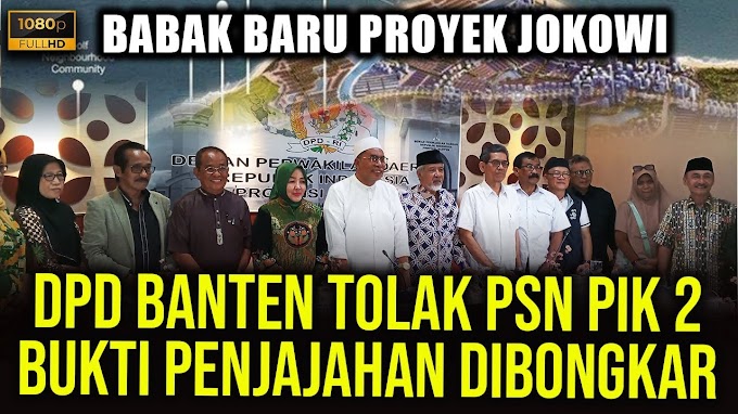 **Penolakan Proyek PIK-2, Pemerintah Diminta Tinjau Kembali Status Proyek Strategis Nasional, M Rizal Fadillah: “penjajahan gaya baru”**