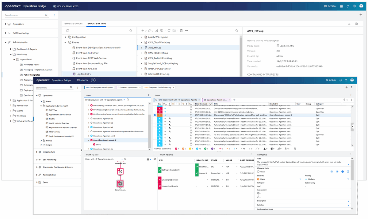 OpenText IT Operations Cloud – a platform for modernizing and optimizing IT operations across hybrid and multi-cloud environments