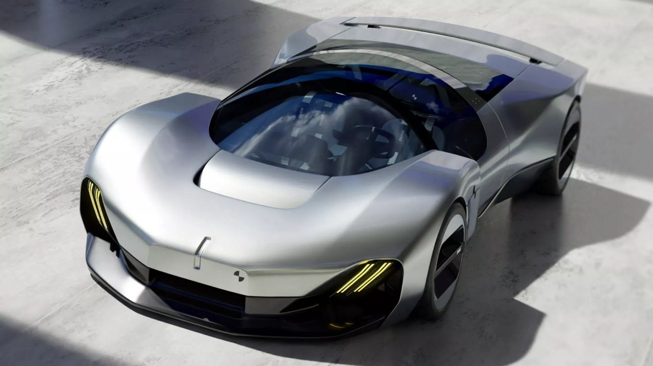 Innovative digital design of a BMW supercar inspired by the M1 and Nazca C2, blending futuristic performance with classic elegance. 