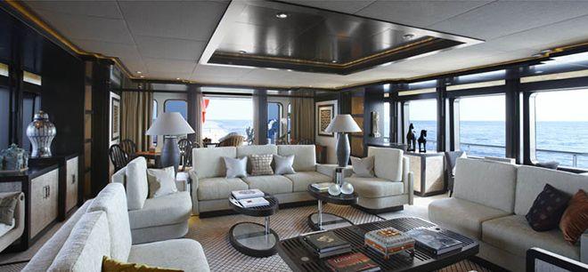 yacht Trident interior