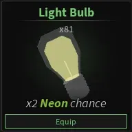 Light Bulb (Image via Roblox)