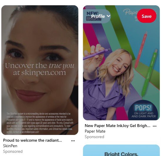 Pinterest ads