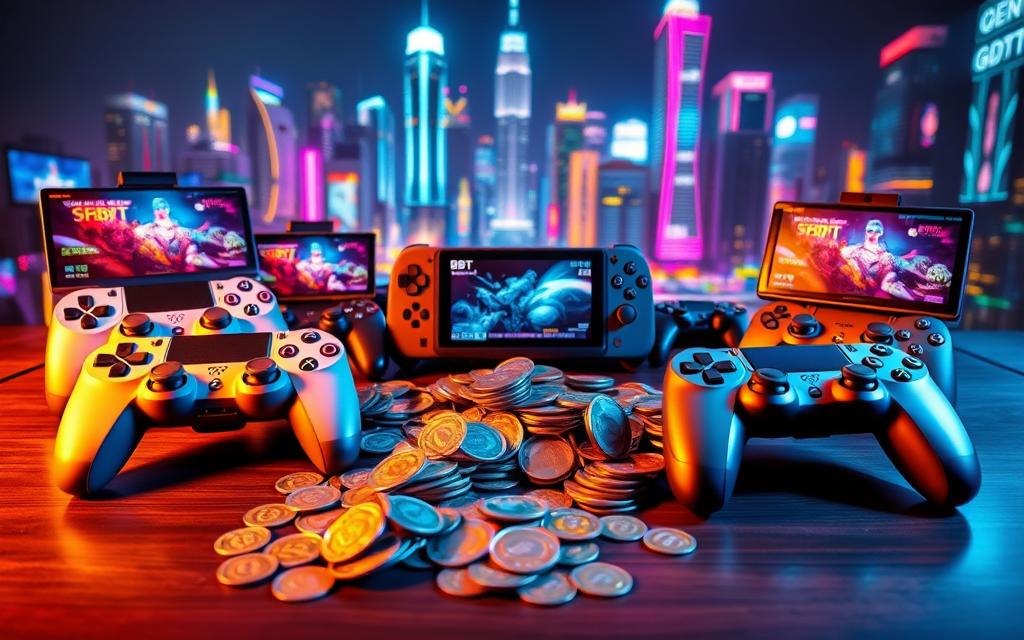 Real-money reward games