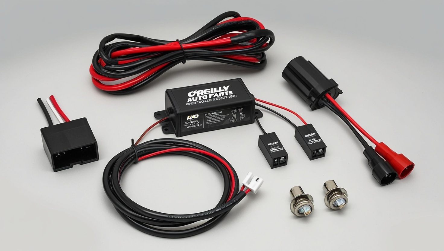  HID relay wiring harness kit O Reilly Auto Parts