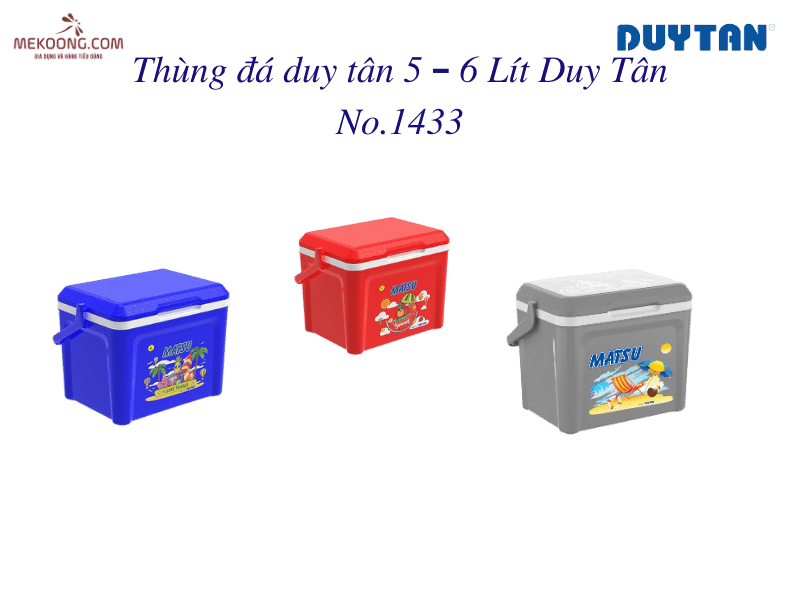 Thùng đá duy tân 5 – 6 Lít Duy Tân No.1433 Mekoong