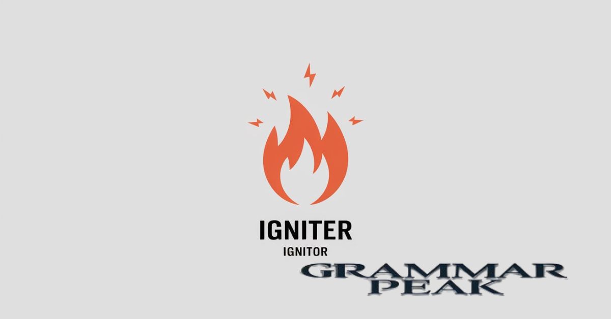 What Do "Igniter" and "Ignitor" Mean?